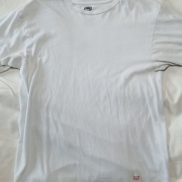 Plain White Short-Sleeve T-Shirt - Picture 4 of 4